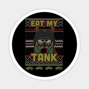 Shotzi Eat My Tank Christmas Ugly Magnet